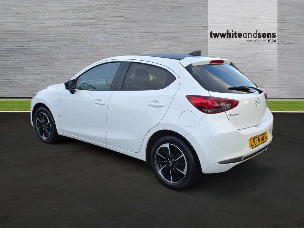 Mazda 2 Homura Aka LR74OPG White #5