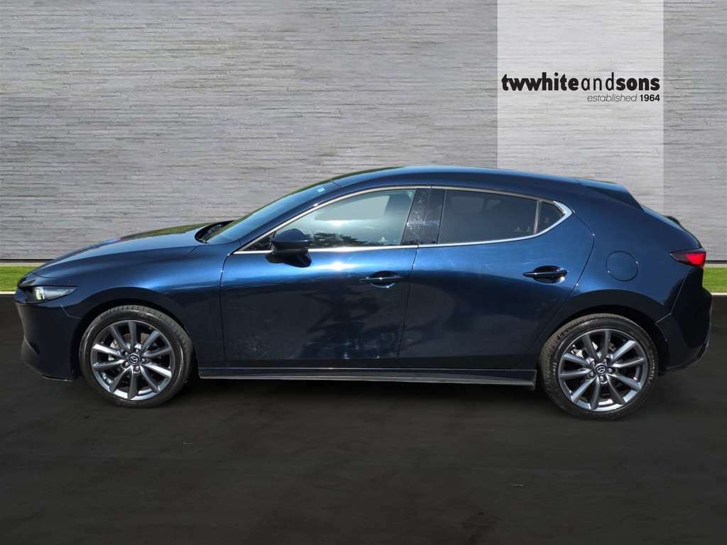Mazda 3 Exclusive-line Mhev LS25XKM Blue #4