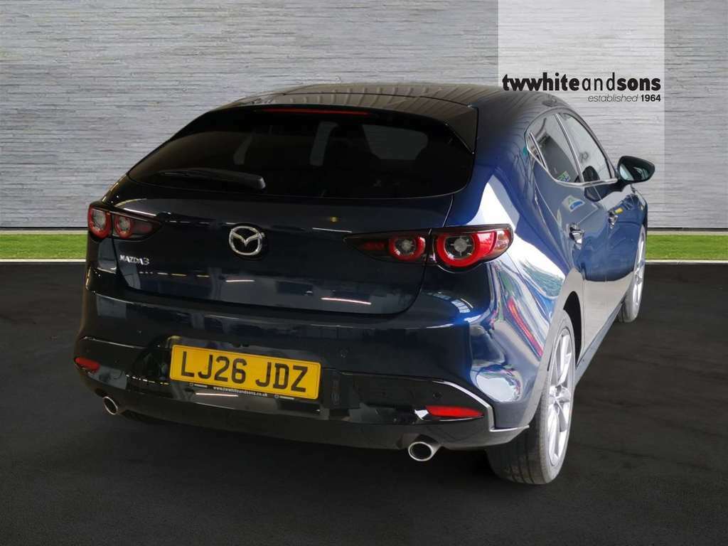 Mazda 3 2.5 E-skyactiv G Mhev 140 Homura White #7