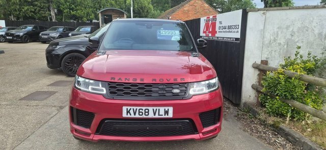 Land Rover Range Rover Sport 2.0 P400e 13.1Kwh Gpf Dynamic Suv KV68VLW Red #6