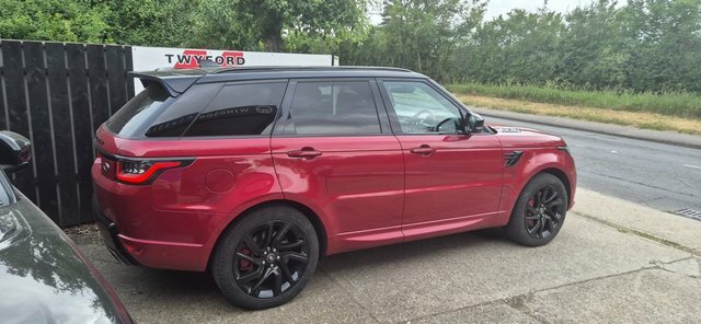 Land Rover Range Rover Sport 2.0 P400e 13.1Kwh Gpf Dynamic Suv KV68VLW Red #5