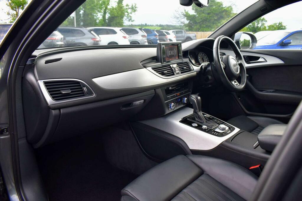 Audi A6 Saloon Saloon 3.0 Tdi V6 Black Edition S Tronic Quattro E Grey #26