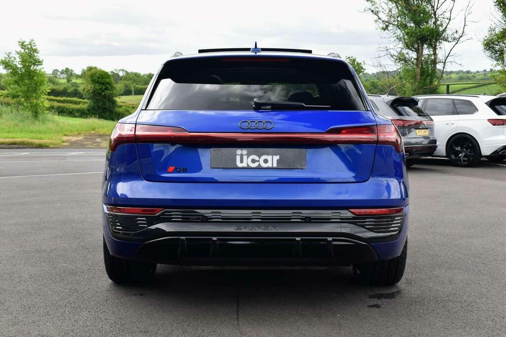 Audi Q8 e tron Suv 55 Black Edition Quattro 114Kwh 11Kw Blue #6