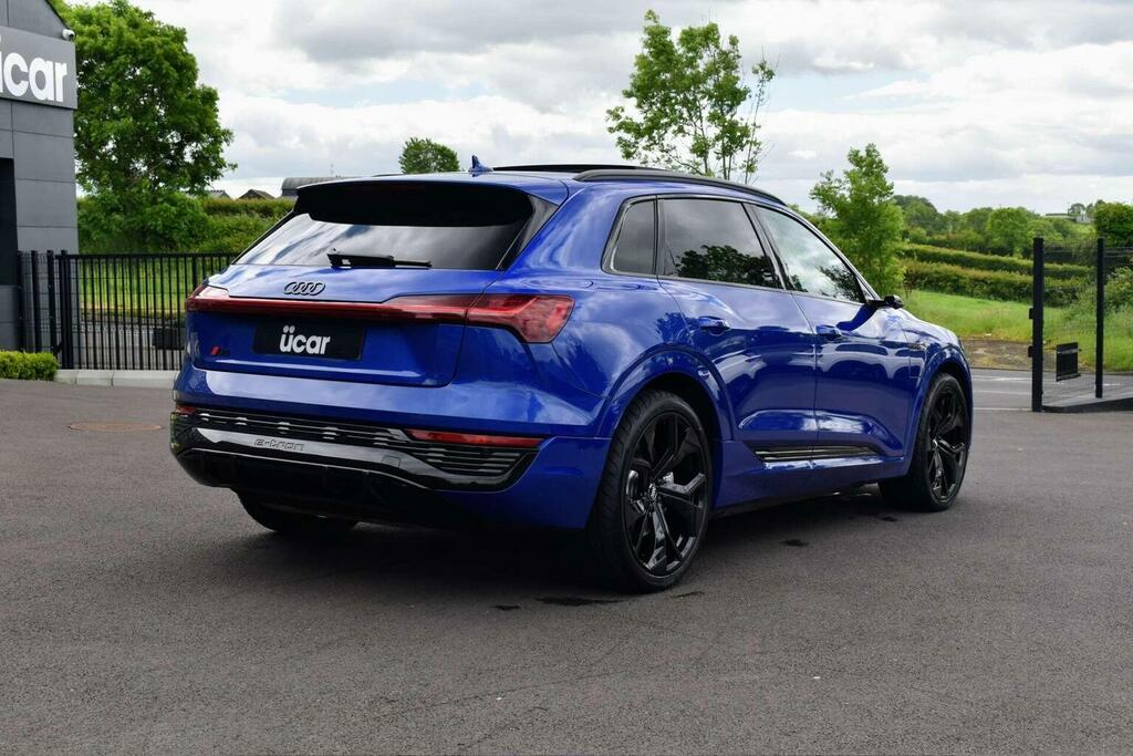 Audi Q8 e tron Suv 55 Black Edition Quattro 114Kwh 11Kw Blue #5