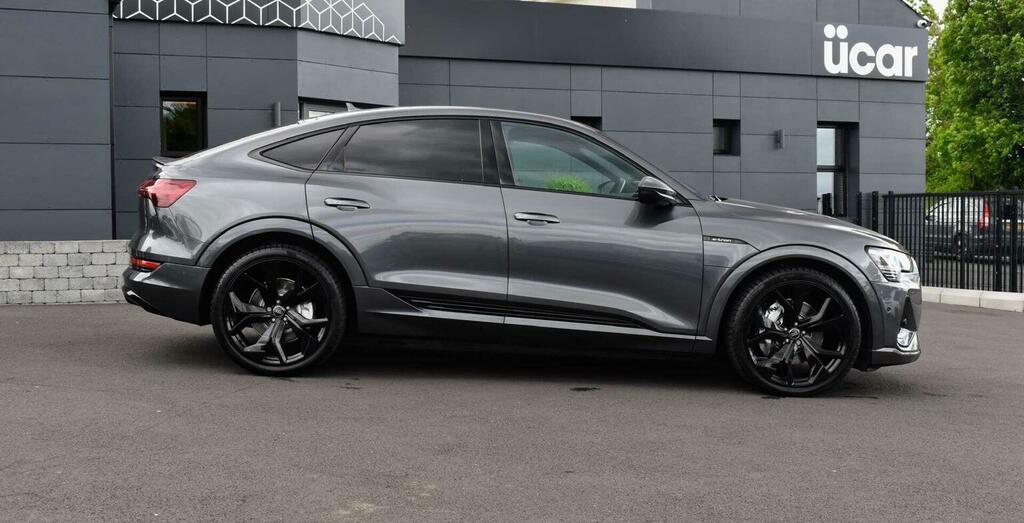 Audi E-tron Suv 55 S Line Sportback Quattro 95Kwh 11 Grey #4