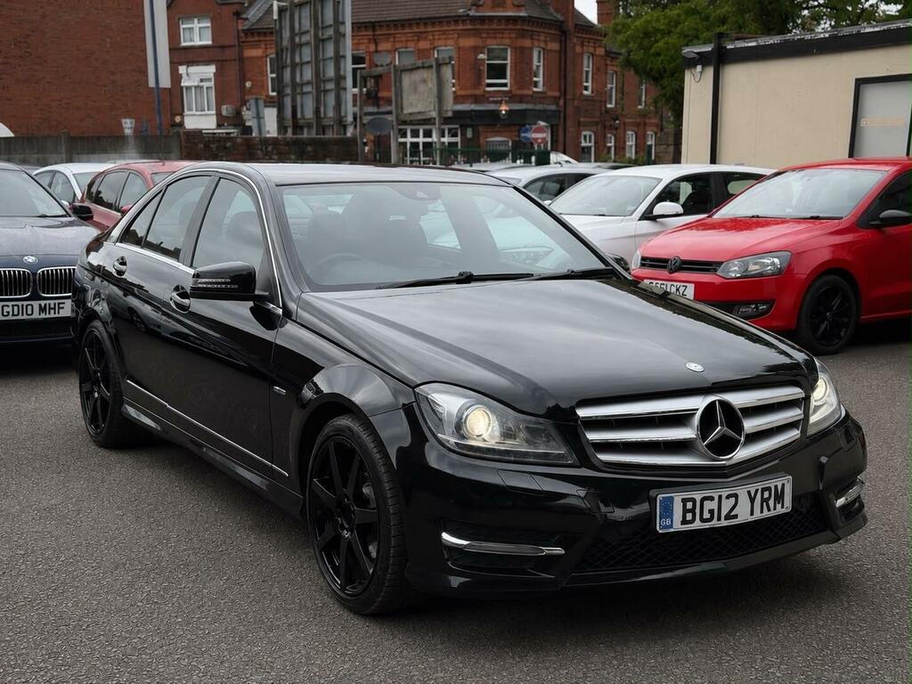 Mercedes-Benz C Class Sport Black #4