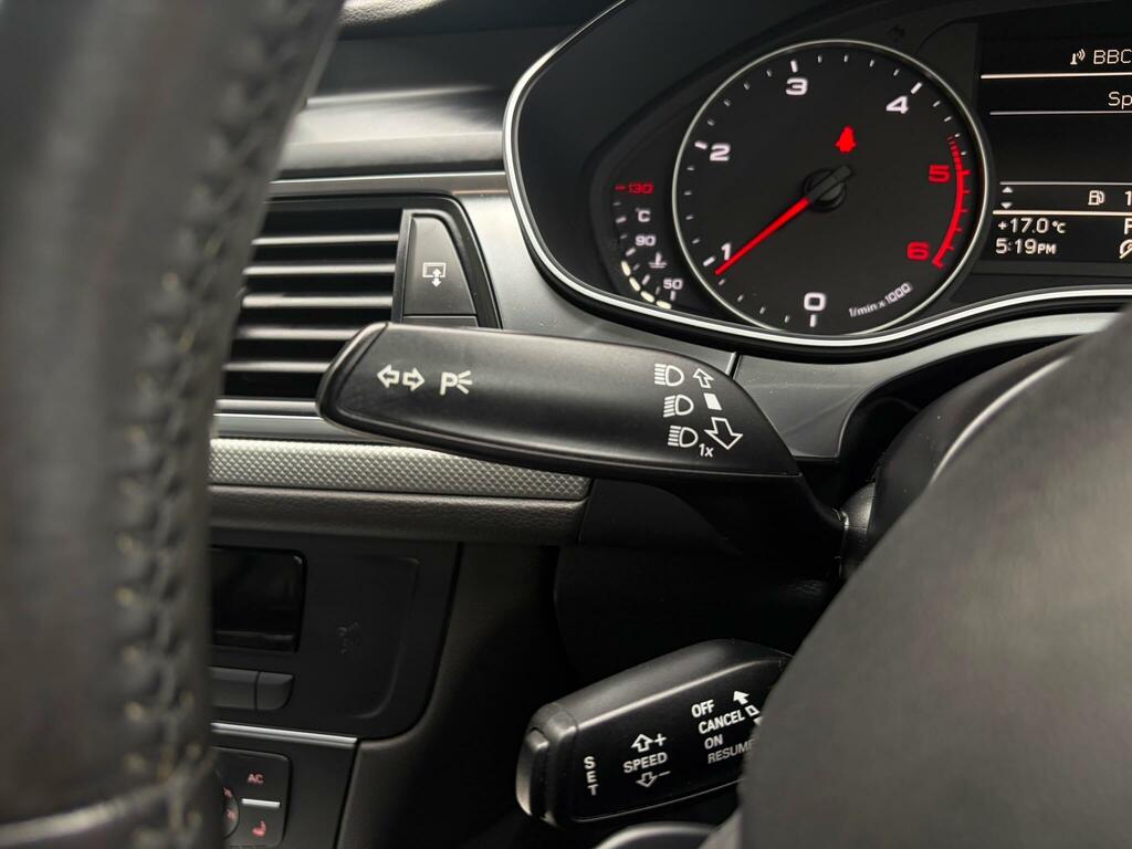 Audi A6 Saloon Black Edition White #18