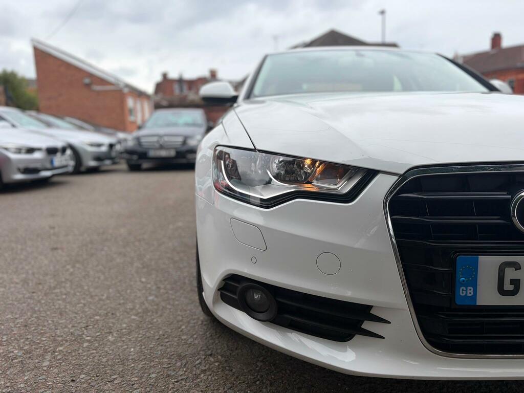 Audi A6 Saloon Black Edition White #29