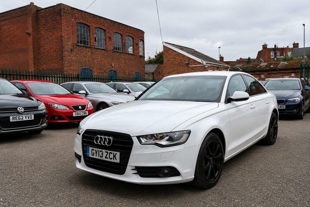 Audi A6 Saloon Se White #5