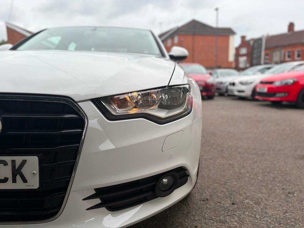 Audi A6 Saloon Black Edition White #30