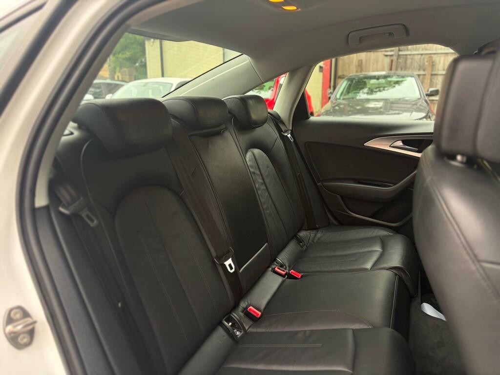 Audi A6 Saloon Black Edition White #22