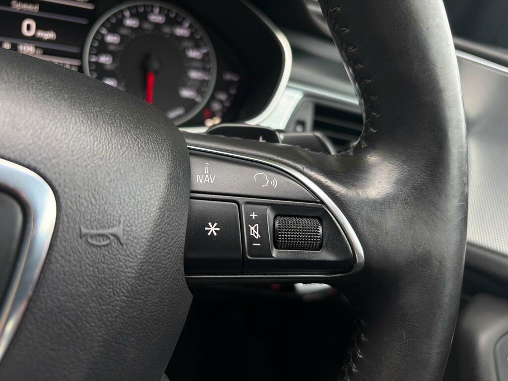 Audi A6 Saloon Black Edition White #15