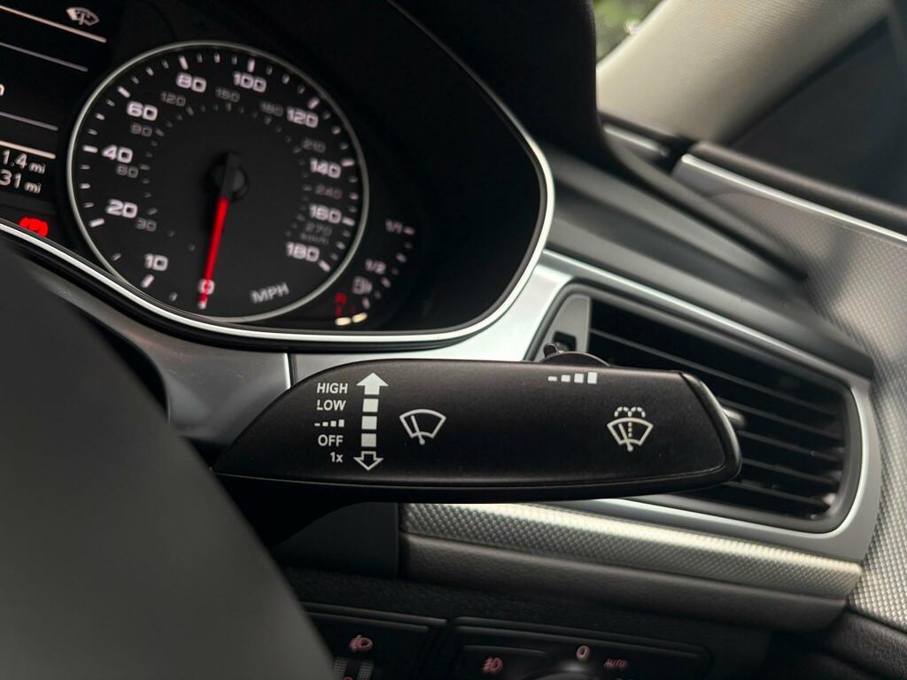 Audi A6 Saloon Black Edition White #17