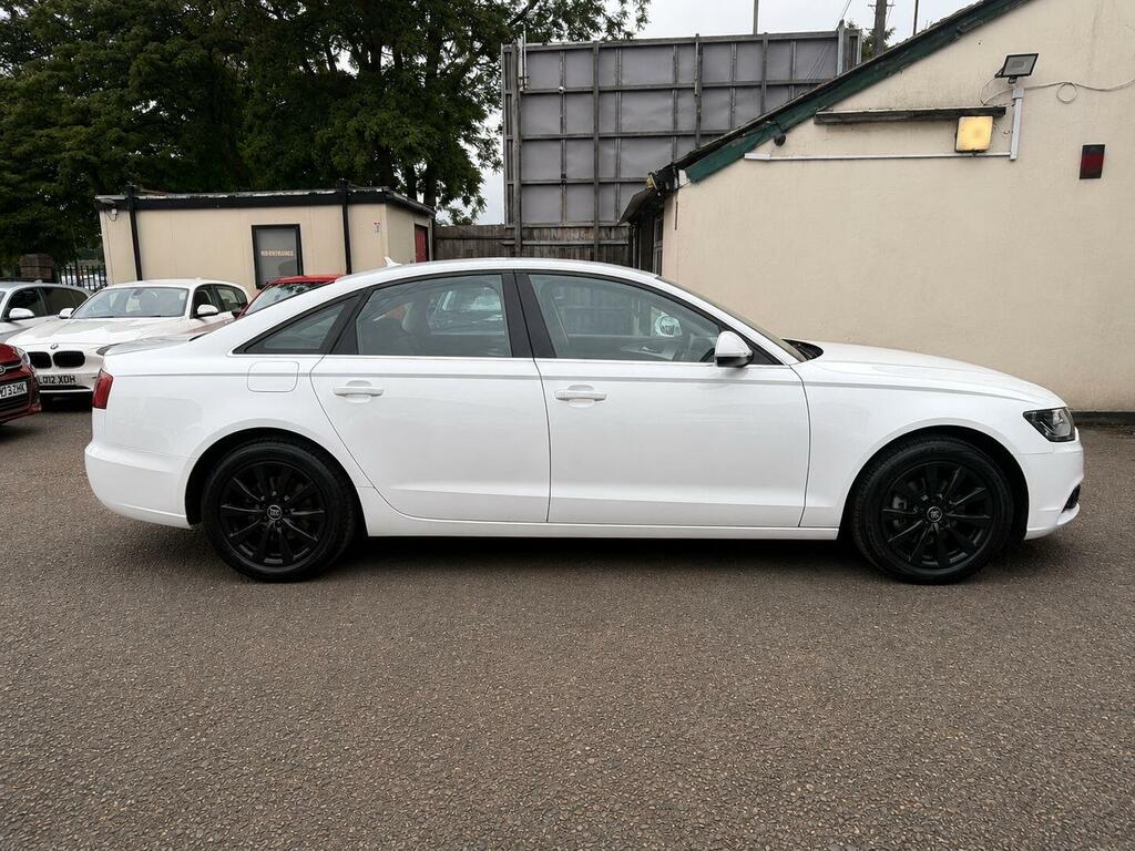 Audi A6 Saloon Black Edition White #9