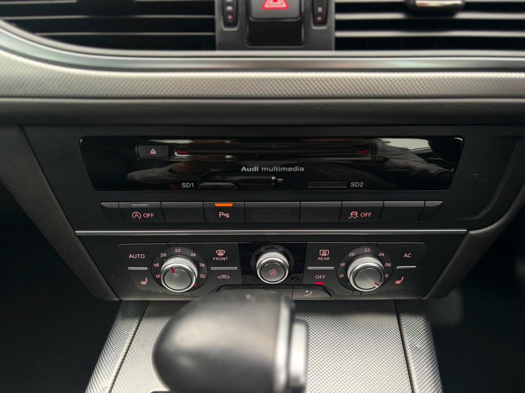 Audi A6 Saloon Black Edition White #14