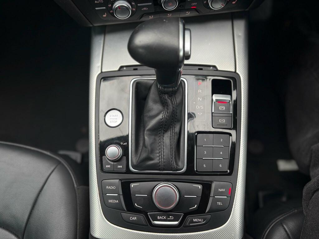 Audi A6 Saloon Black Edition White #12