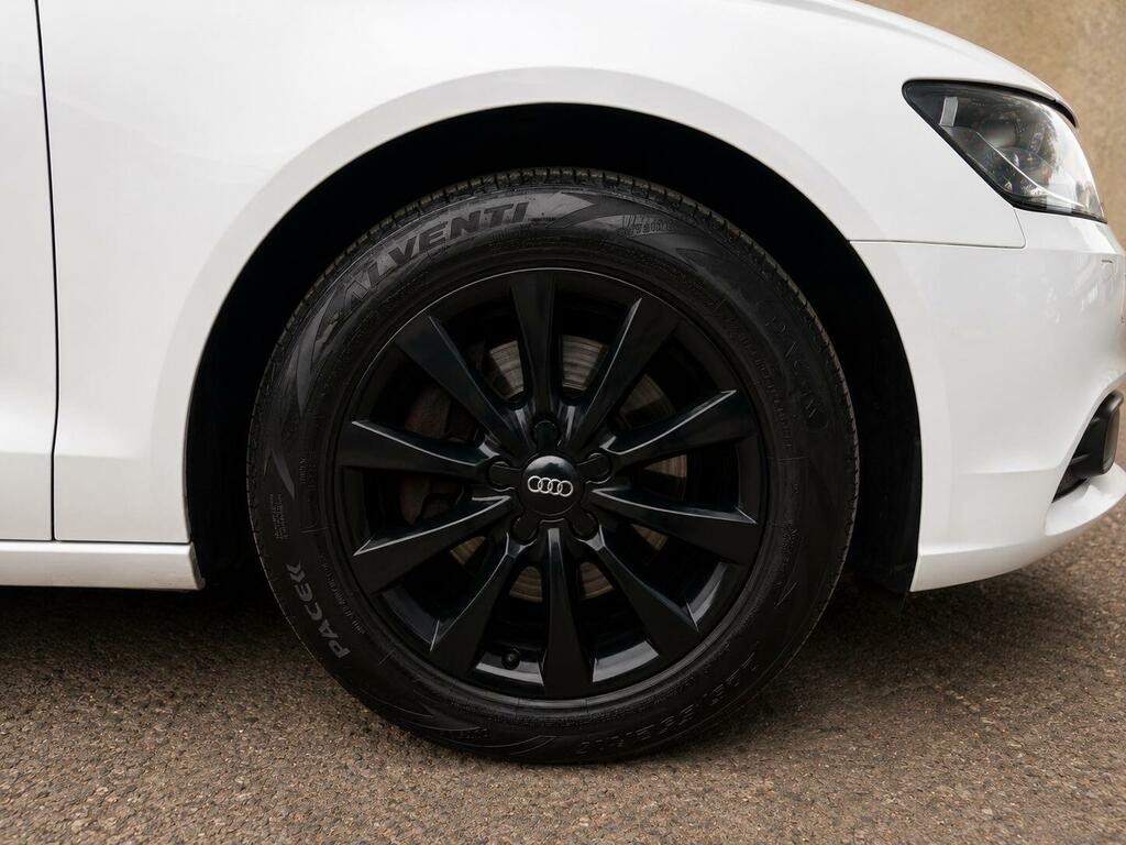 Audi A6 Saloon Black Edition White #26