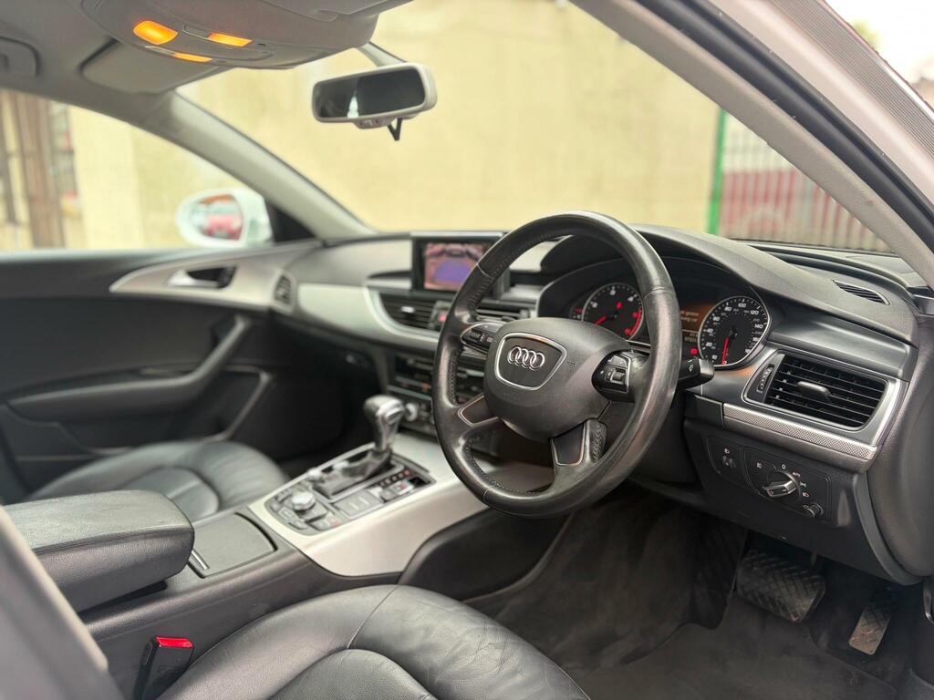 Audi A6 Saloon Black Edition White #21