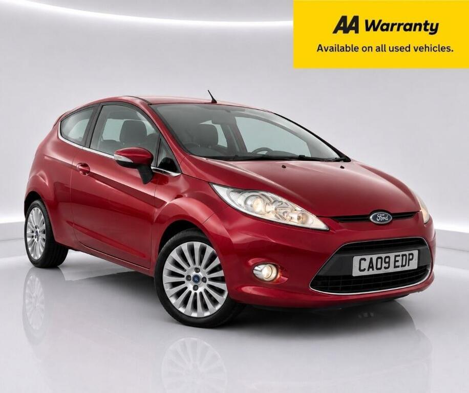 Ford Fiesta Titanium Red
