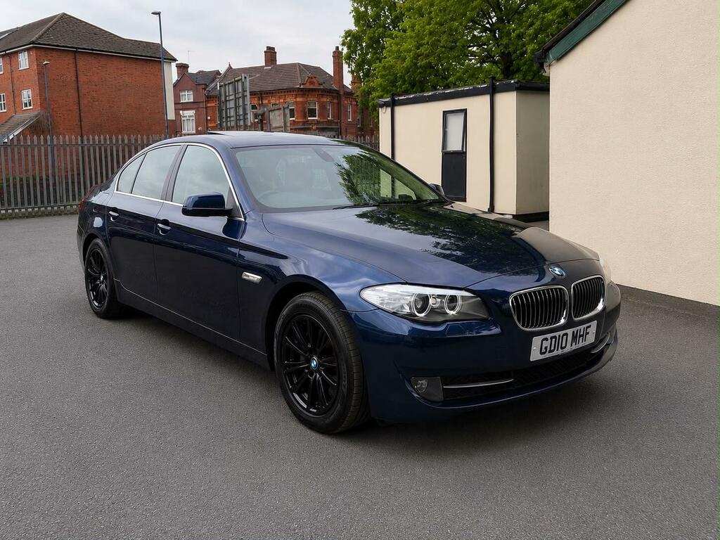 BMW 5 Series Se Blue #4
