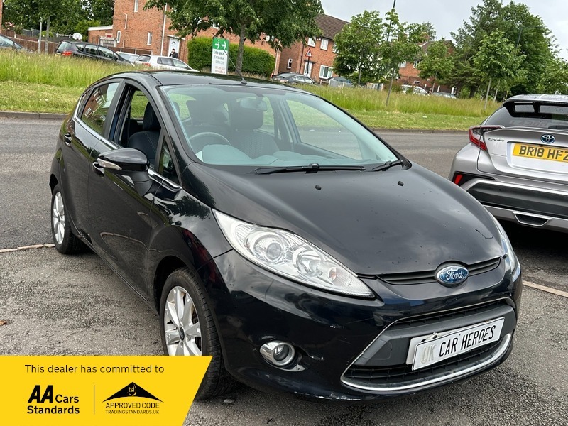 Ford Fiesta Zetec 1.2 CA09EMJ Black #5
