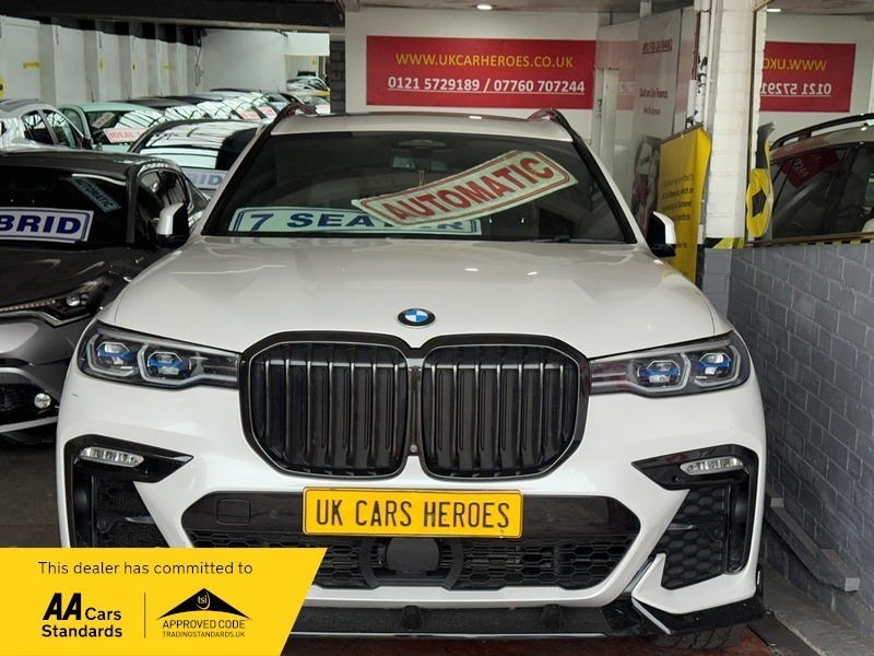 BMW X7 7 Seater Xdrive 3.0D White #3