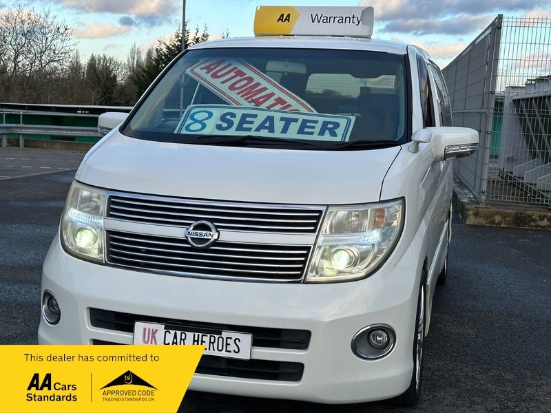 Nissan Elgrand Highway Star Elgrand White