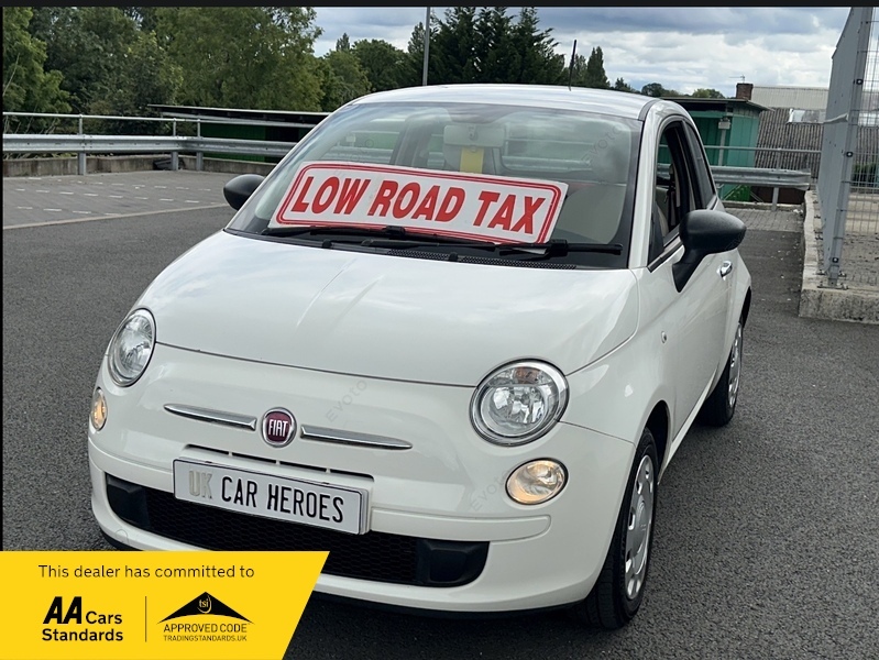Fiat 500 35 Tax Pop 1.2 White