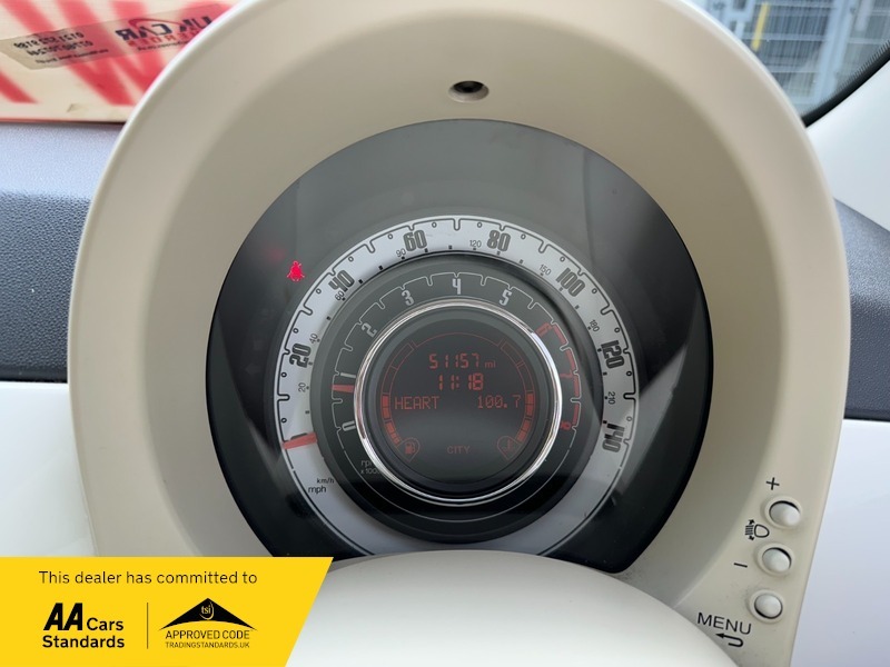 Fiat 500 35 Tax Pop 1.2 White #5