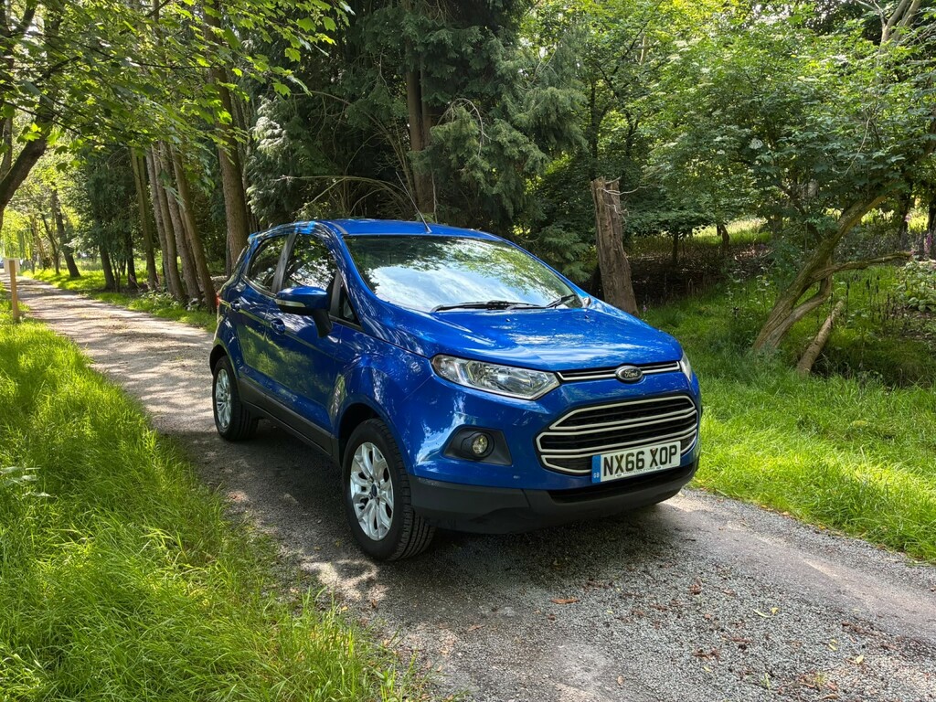 Ford Ecosport 1.0 T Ecoboost Zetec Blue