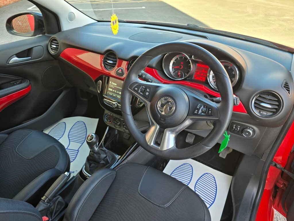 Vauxhall Adam 1.2L Energised YA19ODB Red #3