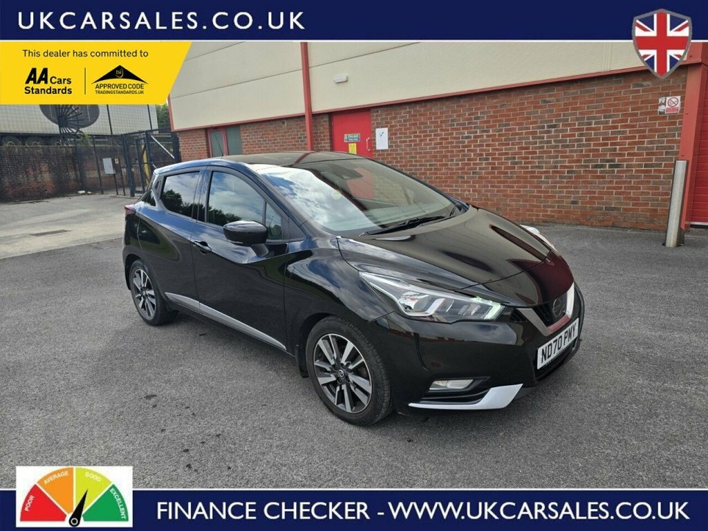 Nissan Micra 1L Tekna Black
