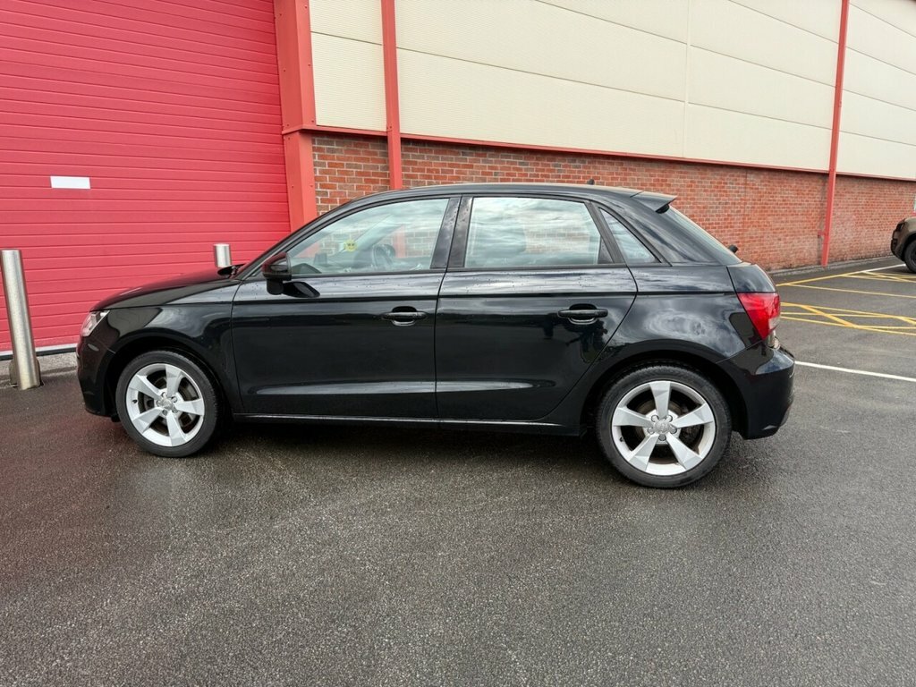Audi A1 1.4L Sport YE66YOO Black #4