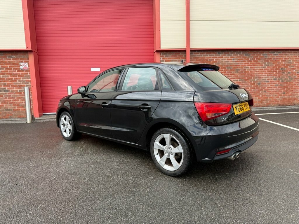 Audi A1 1.4L Sport YE66YOO Black #2