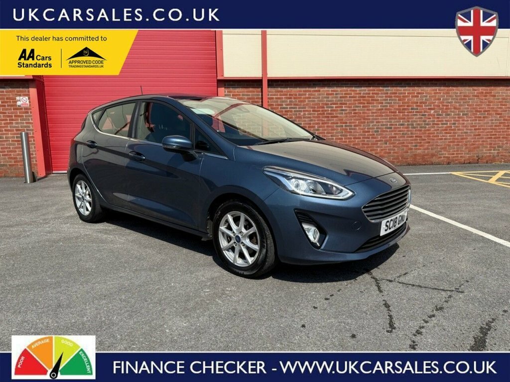Ford Fiesta 1L Zetec SC18GNO Blue