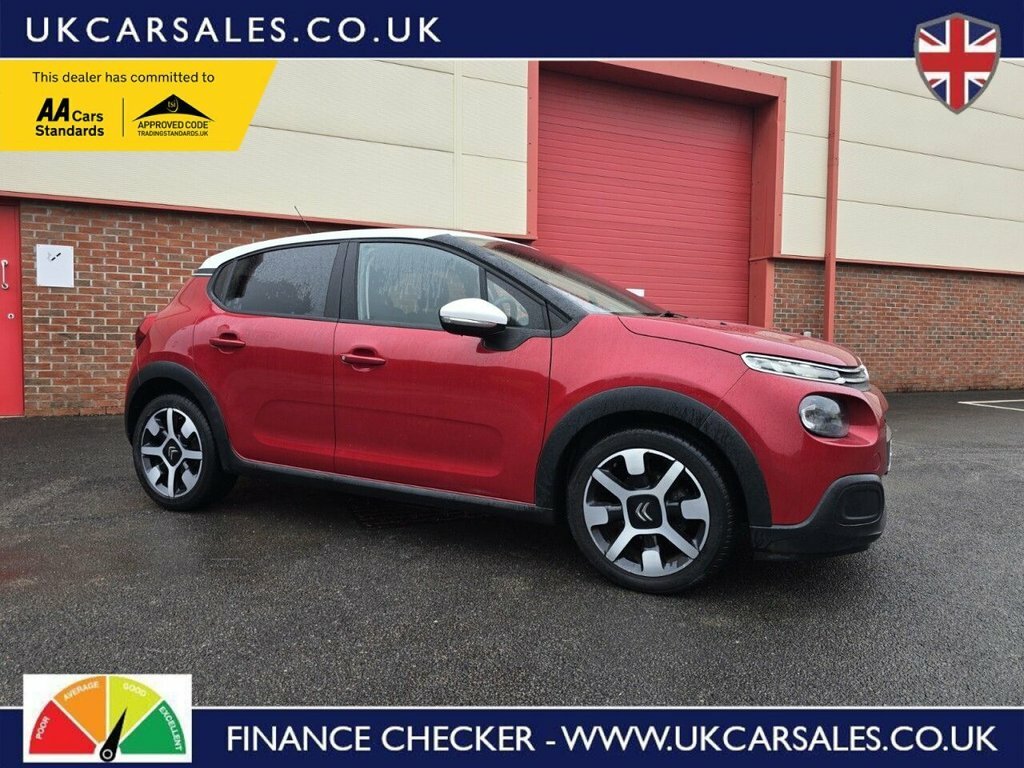 Citroen C3 1.2L Feel SG19JVN Red