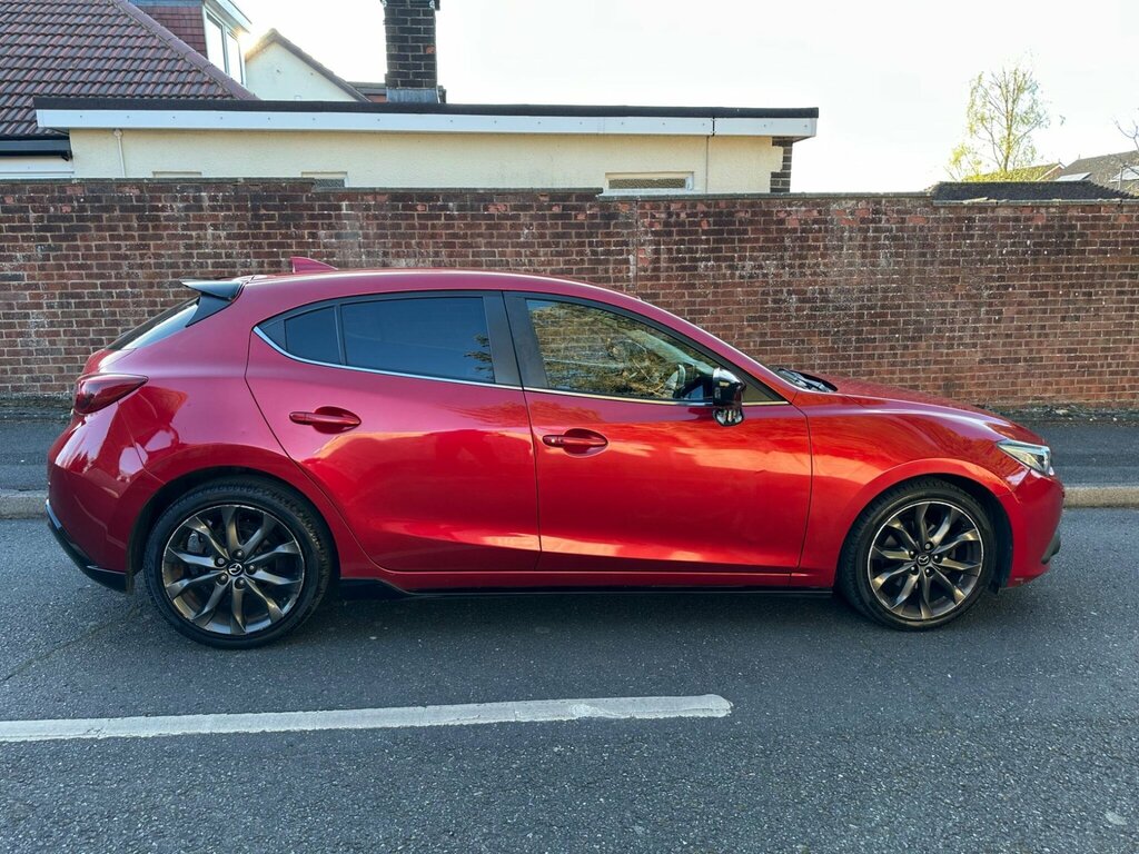 Mazda 3 2.0 Skyactiv-g Sport Black Euro 6 Ss LT66UUR Red #6