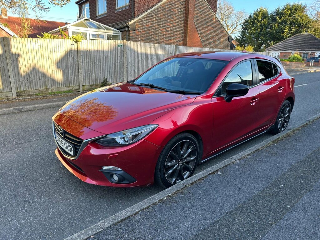 Mazda 3 2.0 Skyactiv-g Sport Black Euro 6 Ss Red
