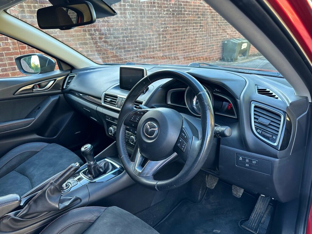 Mazda 3 2.0 Skyactiv-g Sport Black Euro 6 Ss LT66UUR Red #4