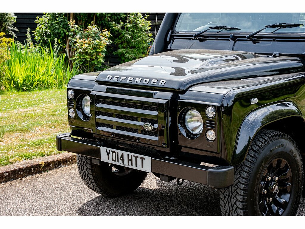 Land Rover Defender 90 Tdci Xs SAZ454 Black #6