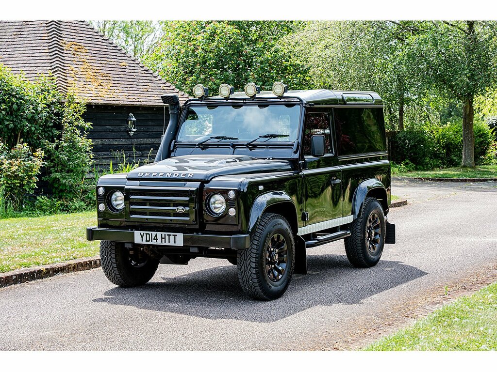 Land Rover Defender 90 Tdci Xs SAZ454 Black #4