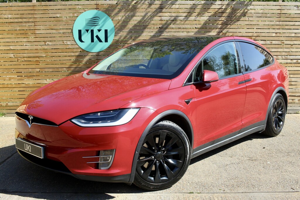 Tesla Model X Suv Red