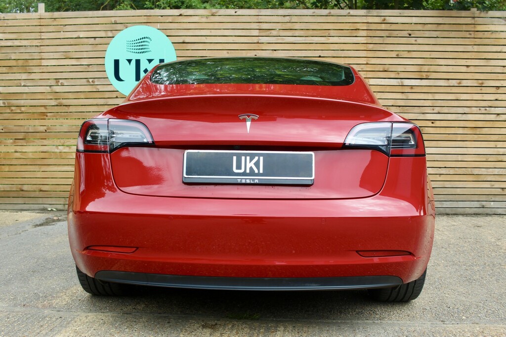 Tesla Model 3 Saloon Red #5