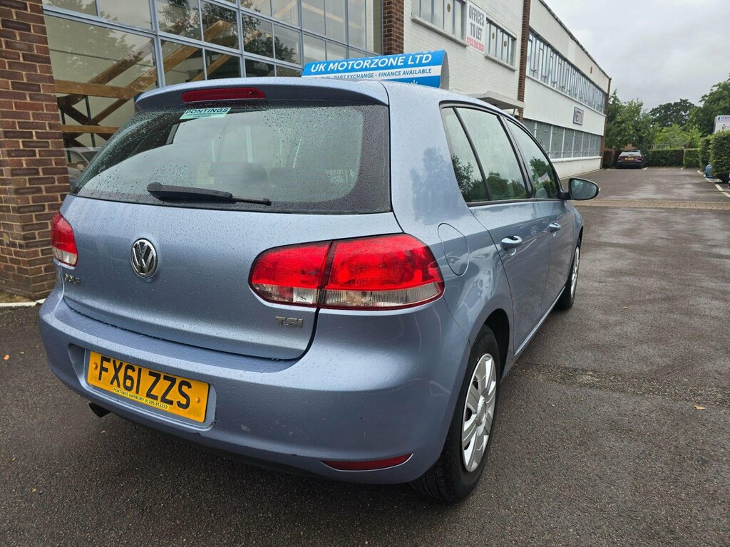 Volkswagen Golf 1.2 Tsi S Euro 5 FX61ZZS Blue #4