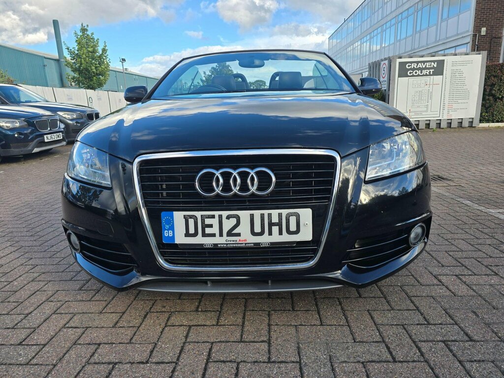 Audi A3 Cabriolet 2.0 Tdi S Line Euro 5 Ss Black #2
