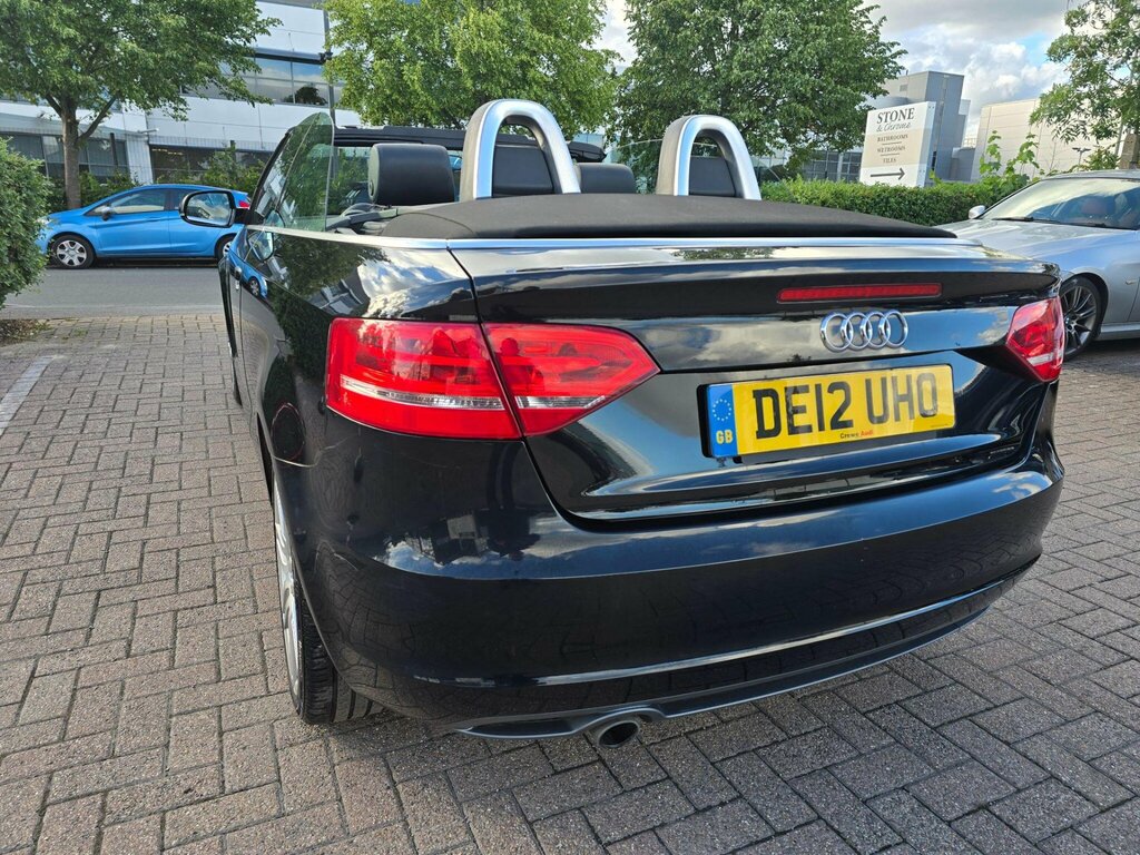 Audi A3 Cabriolet 2.0 Tdi S Line Euro 5 Ss Black #4