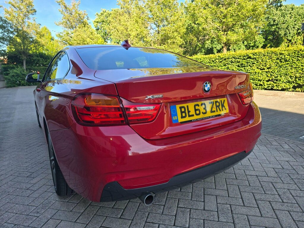BMW 4 Series 2.0 420D M Sport Xdrive Euro 6 Ss Red #6