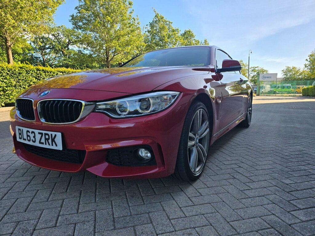 BMW 4 Series 2.0 420D M Sport Xdrive Euro 6 Ss Red #3
