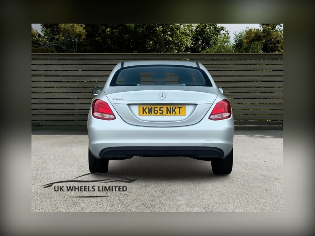 Mercedes-Benz C Class 2.0 C200 Se 7G-tronic Euro 6 Ss KW65NKT Silver #3