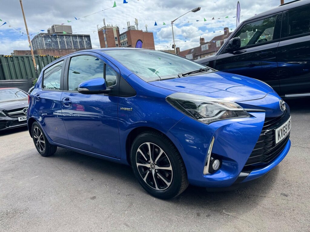 Toyota Yaris 1.5 Vvt-h Icon Tech E-cvt Euro 6 Ss KV69NBF Blue #6